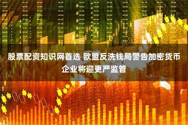 股票配资知识网首选 欧盟反洗钱局警告加密货币企业将迎更严监管