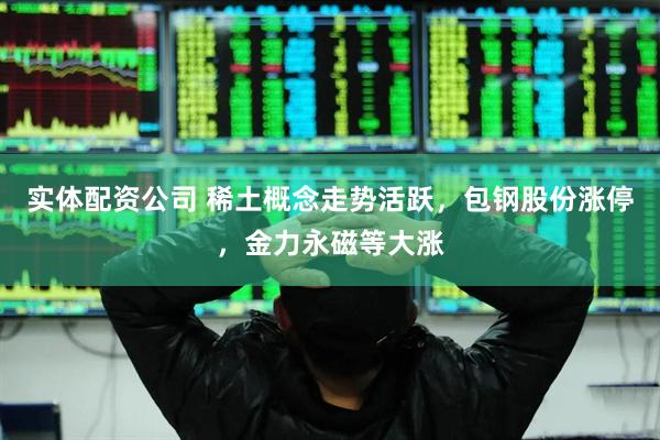实体配资公司 稀土概念走势活跃，包钢股份涨停，金力永磁等大涨