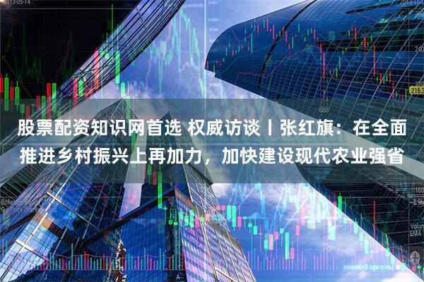 股票配资知识网首选 权威访谈丨张红旗：在全面推进乡村振兴上再加力，加快建设现代农业强省