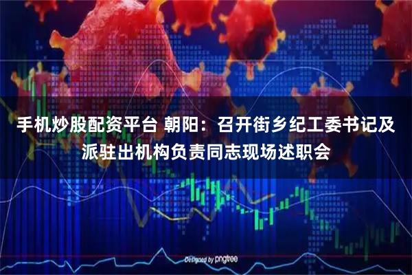 手机炒股配资平台 朝阳：召开街乡纪工委书记及派驻出机构负责同志现场述职会