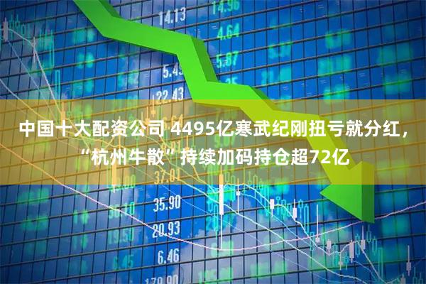中国十大配资公司 4495亿寒武纪刚扭亏就分红，“杭州牛散”持续加码持仓超72亿